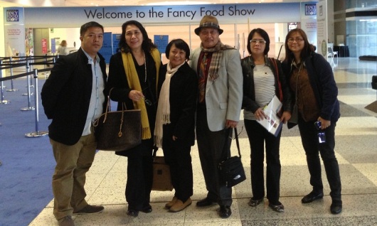 The Bicol Delegation during the opening of the Winter Fancy Food Show in Moscone Center, San Francisco.